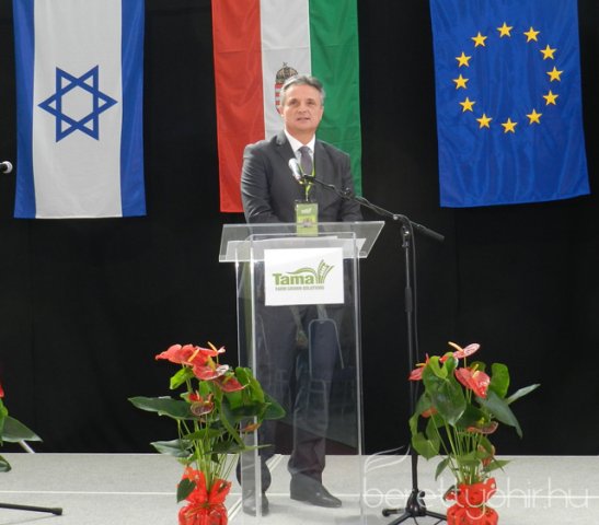 Tama raktárcsarnok átadó ünnepség 16